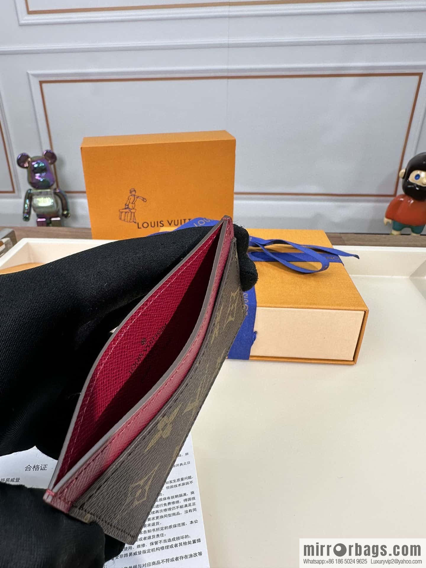 LV card holder M60703 premium