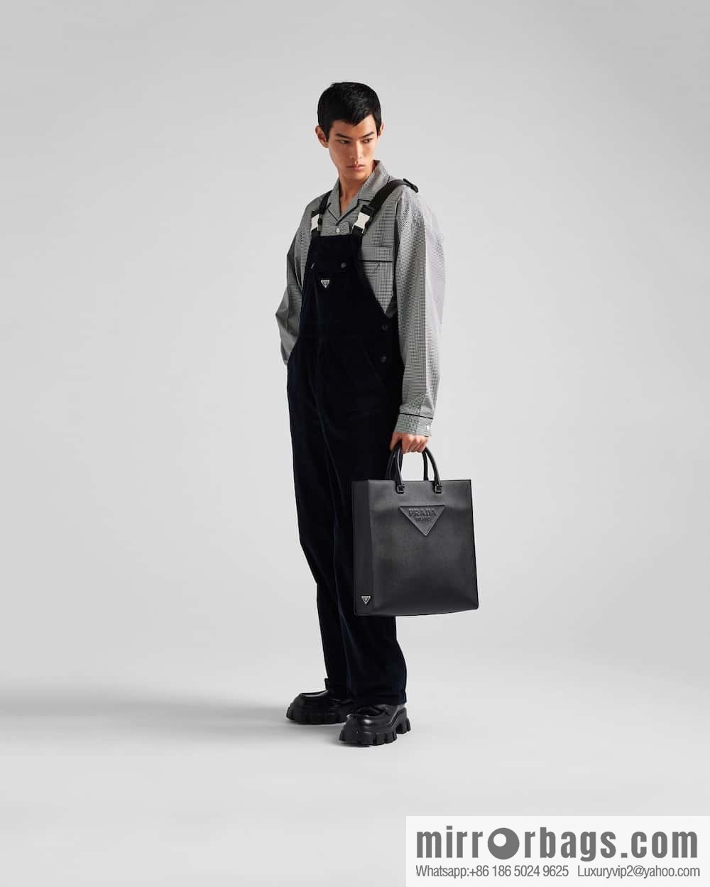 PRADA 🎉 embroidered webbing tote bag 🎉 2VG084