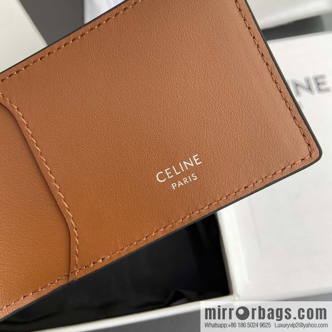 CELINE TRIOMPHE logo printed card pack 10M252BZR.04LI