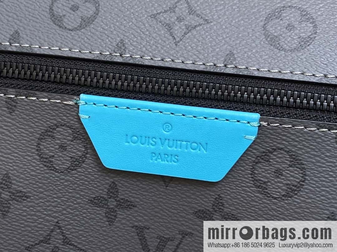 [Boutique‑grade] M11641 blue/silver flower, backpack series DISCOVERY small backpack.