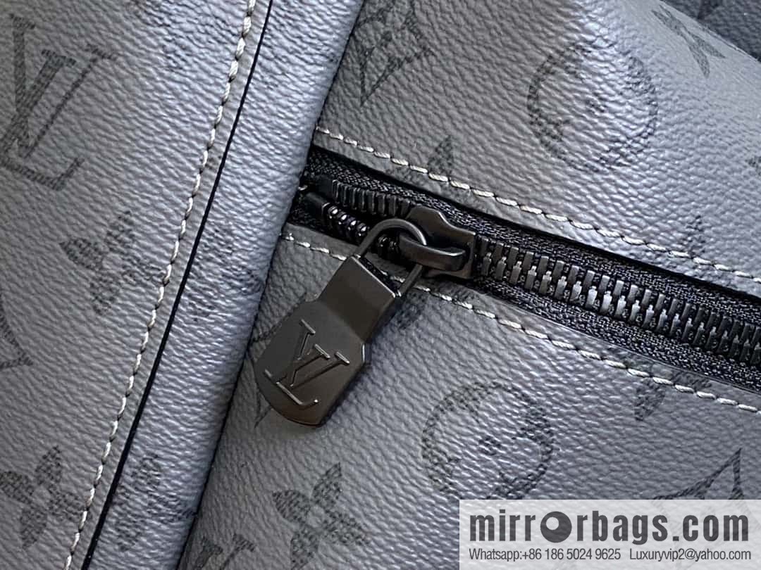 [Boutique‑grade] M11641 blue/silver flower, backpack series DISCOVERY small backpack.
