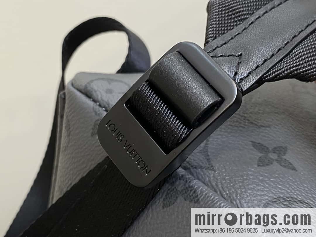 [Boutique‑grade] M11641 blue/silver flower, backpack series DISCOVERY small backpack.