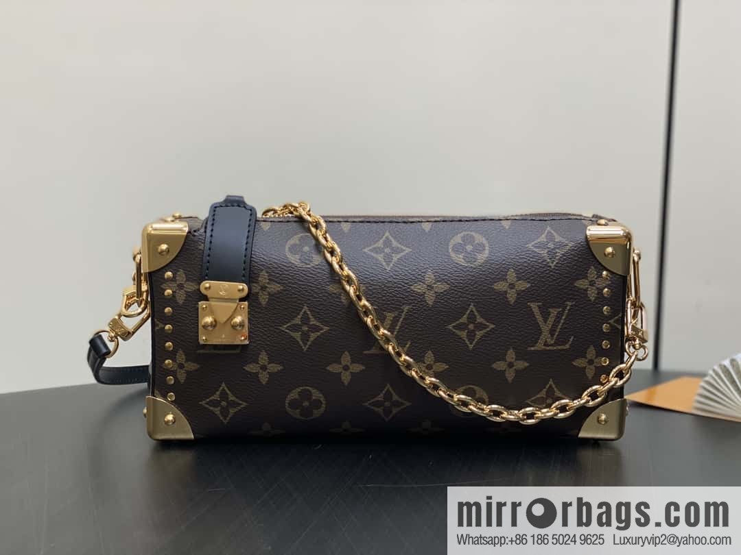 [Boutique‑grade] M20250 presbyopia/yellow flower, soft box series SLIM TRUNK handbag