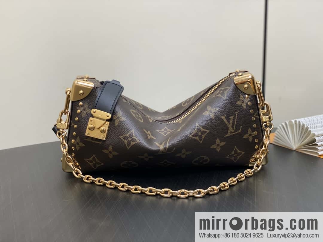 [Boutique‑grade] M20250 presbyopia/yellow flower, soft box series SLIM TRUNK handbag