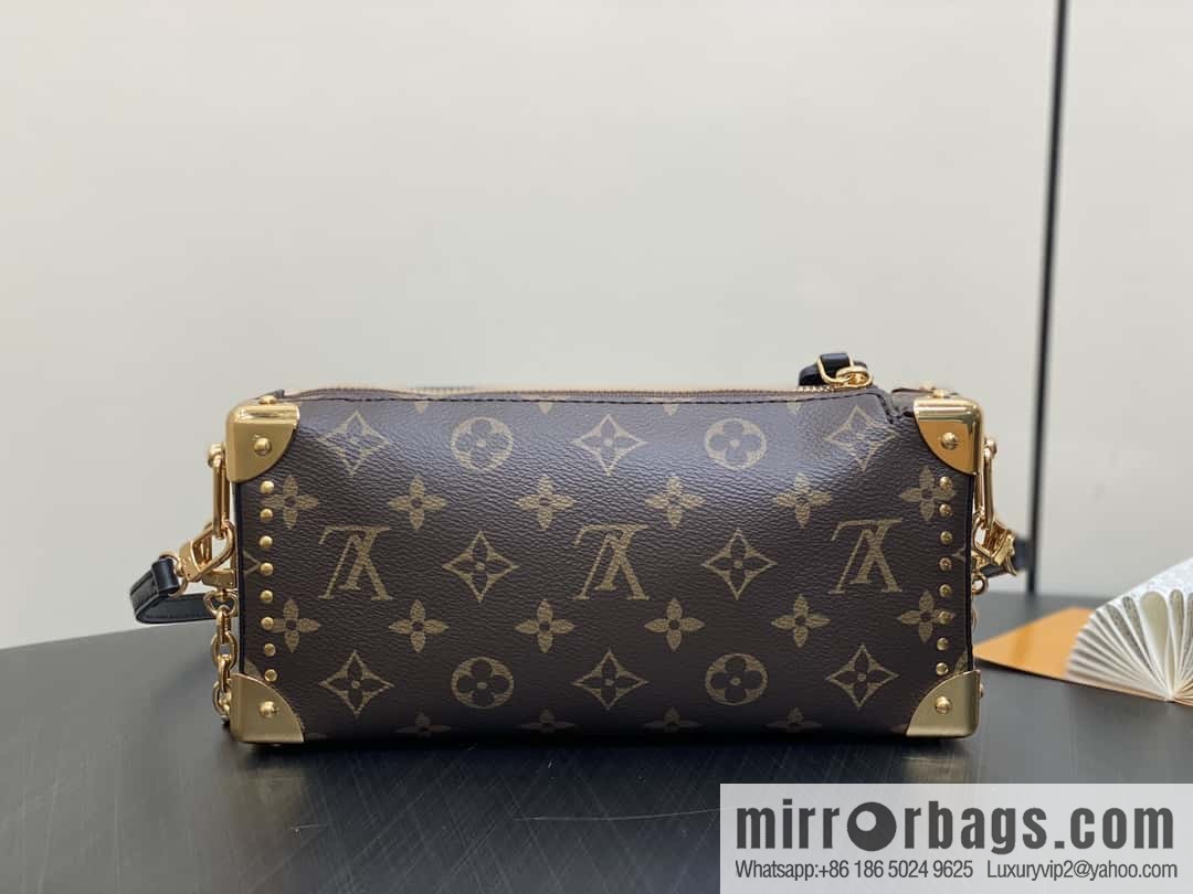 [Boutique‑grade] M20250 presbyopia/yellow flower, soft box series SLIM TRUNK handbag