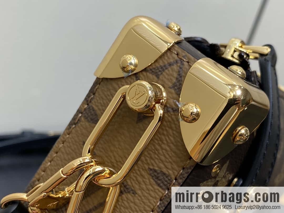 [Boutique‑grade] M20250 presbyopia/yellow flower, soft box series SLIM TRUNK handbag