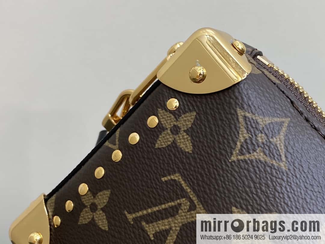 [Boutique‑grade] M20250 presbyopia/yellow flower, soft box series SLIM TRUNK handbag
