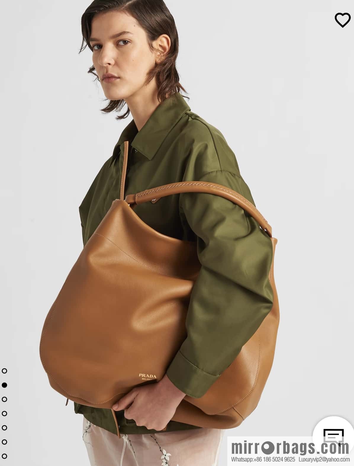 PRADA 🎉 new tote bag 🎉 1BC219 brown