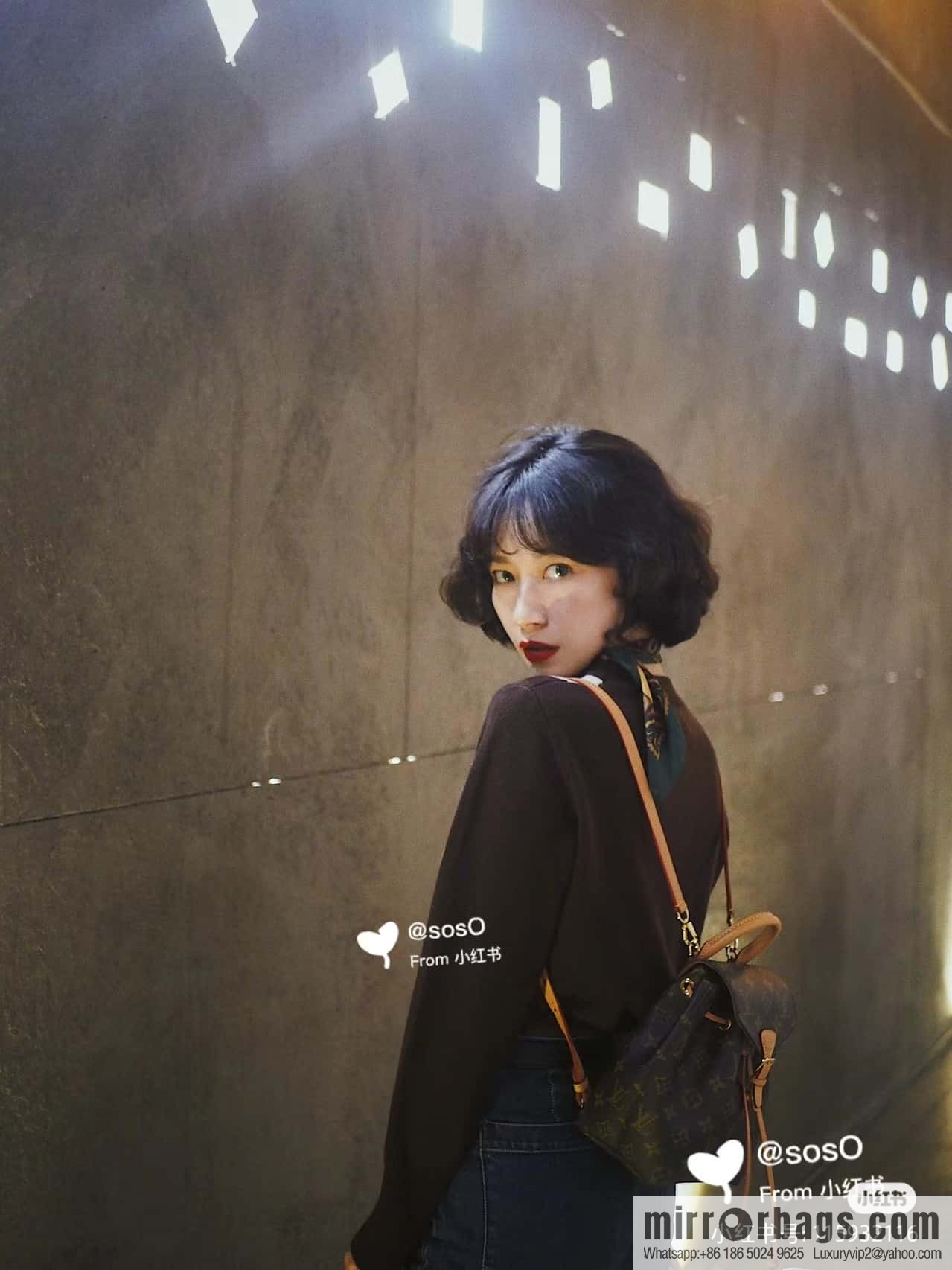 LV M11199 New MONTSOURIS Mini Backpack of the Season