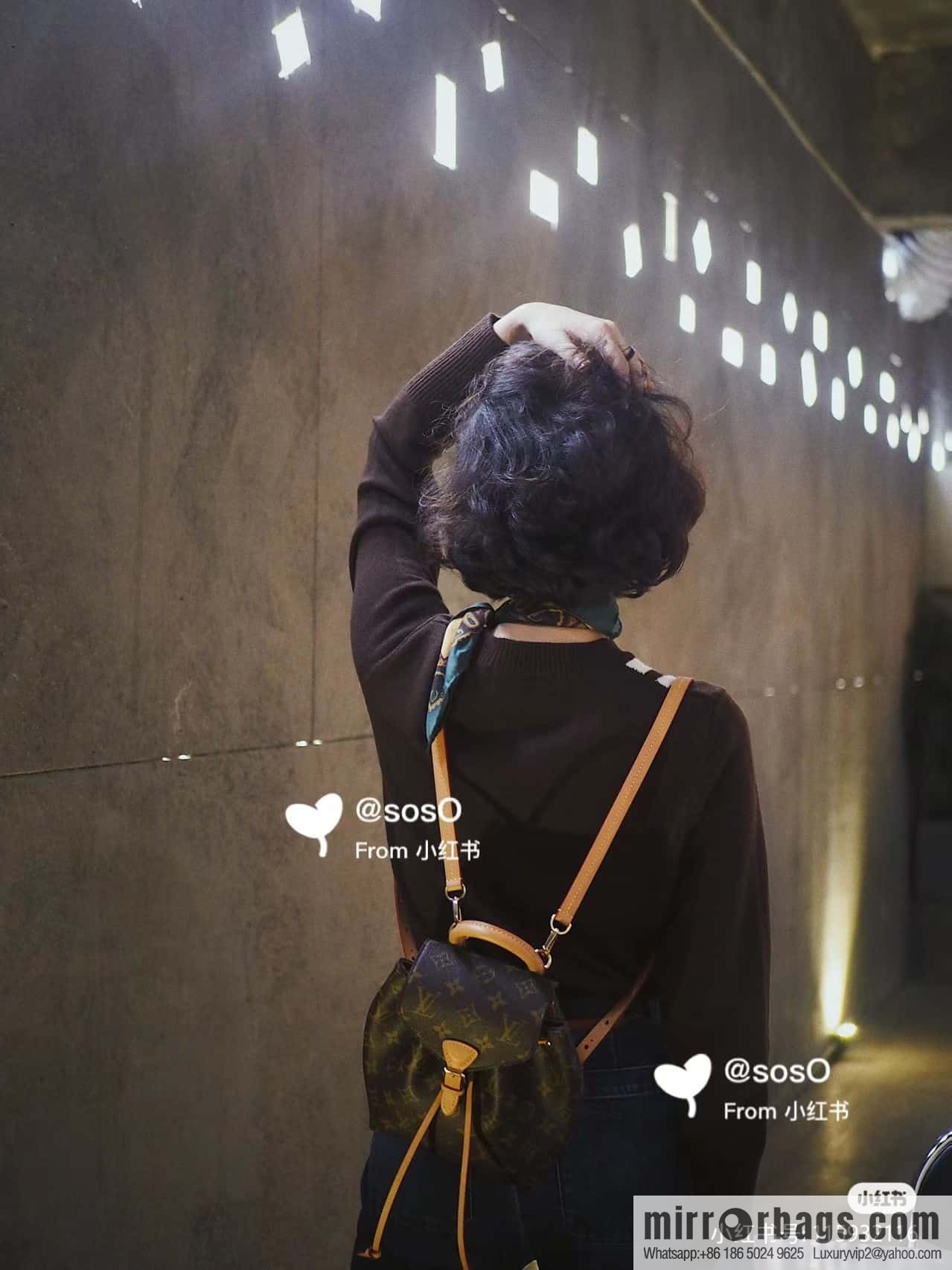 LV M11199 New MONTSOURIS Mini Backpack of the Season