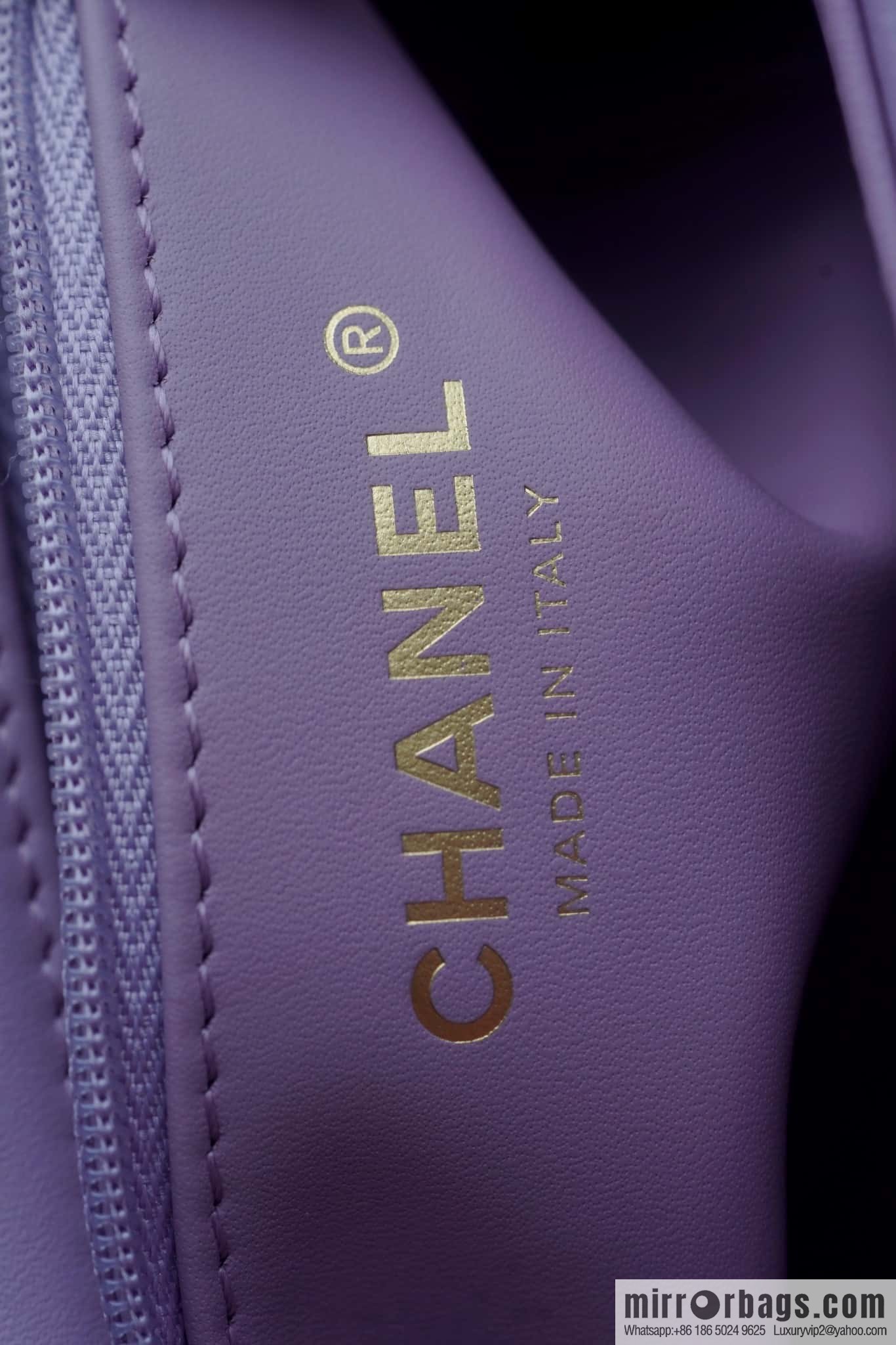 CHANEL 24S New Color Kelly Handle Bag, Large, Taro Purple AS4416