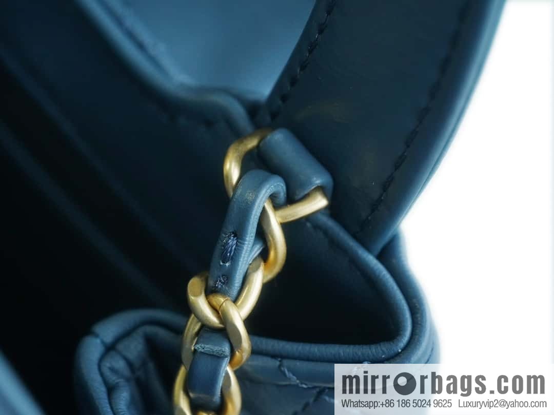 CHANEL 24S New Color Kelly Handle Bag, Large, Light Blue AS4416