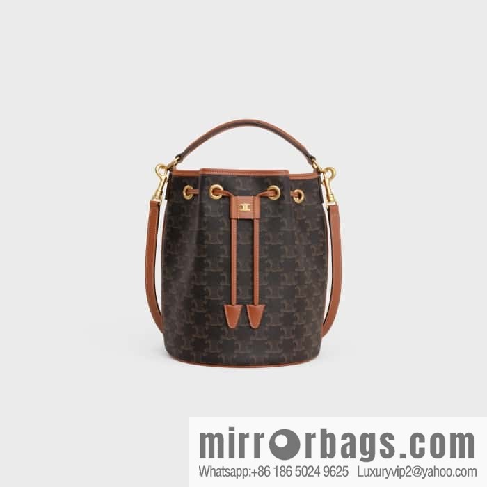 CELINE CLARA logo printed cow leather handbag 116882