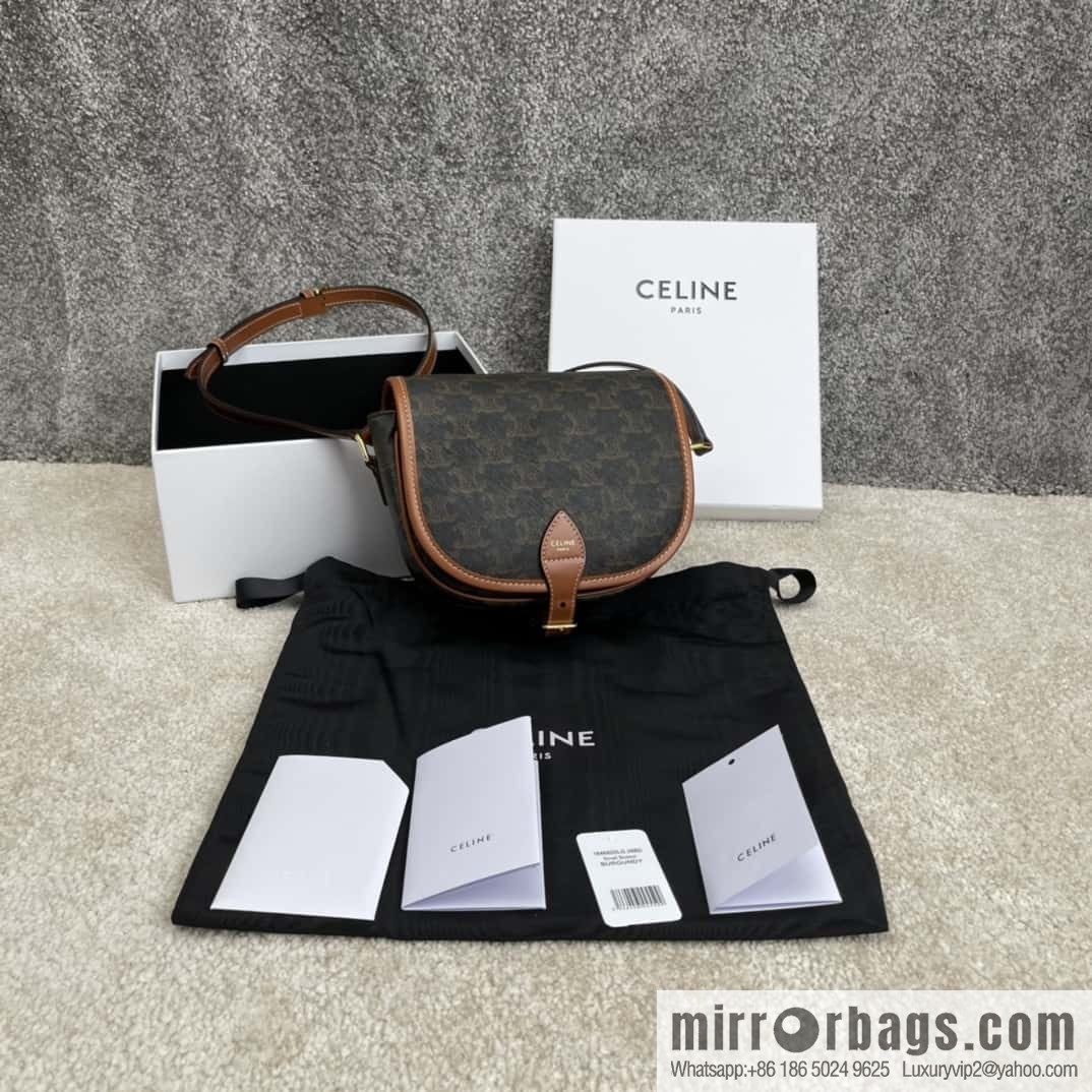 CELINE FOLCO M logo printed handbag 191502