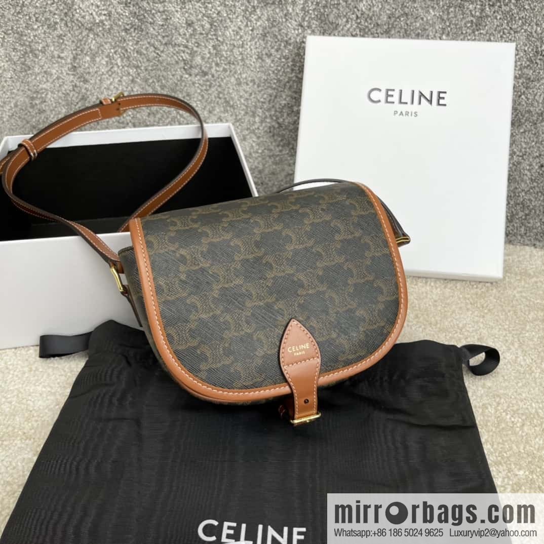 CELINE FOLCO M logo printed handbag 191502