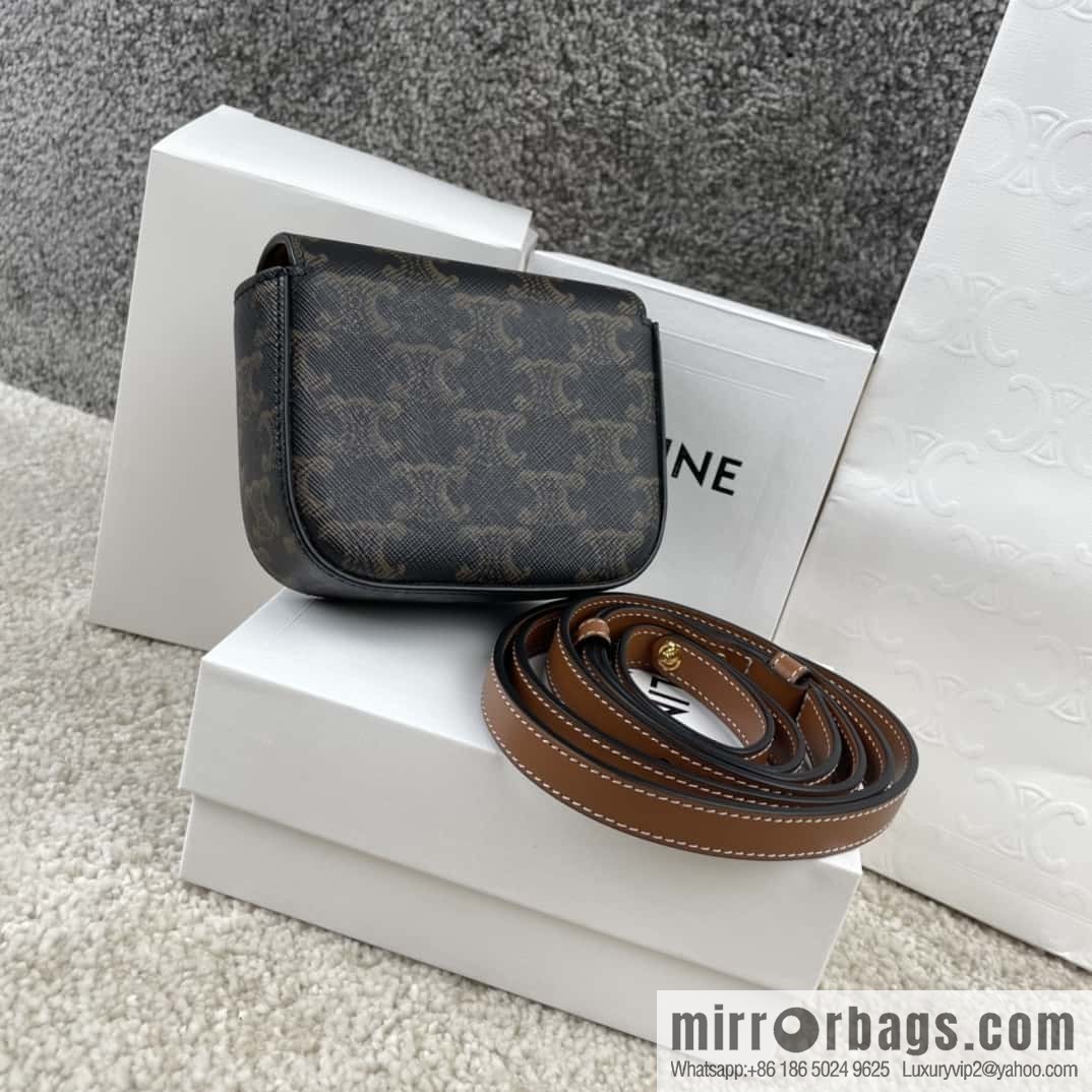 CELINE Mini Arc de Triomphe Iconic Printed Handbag 101513