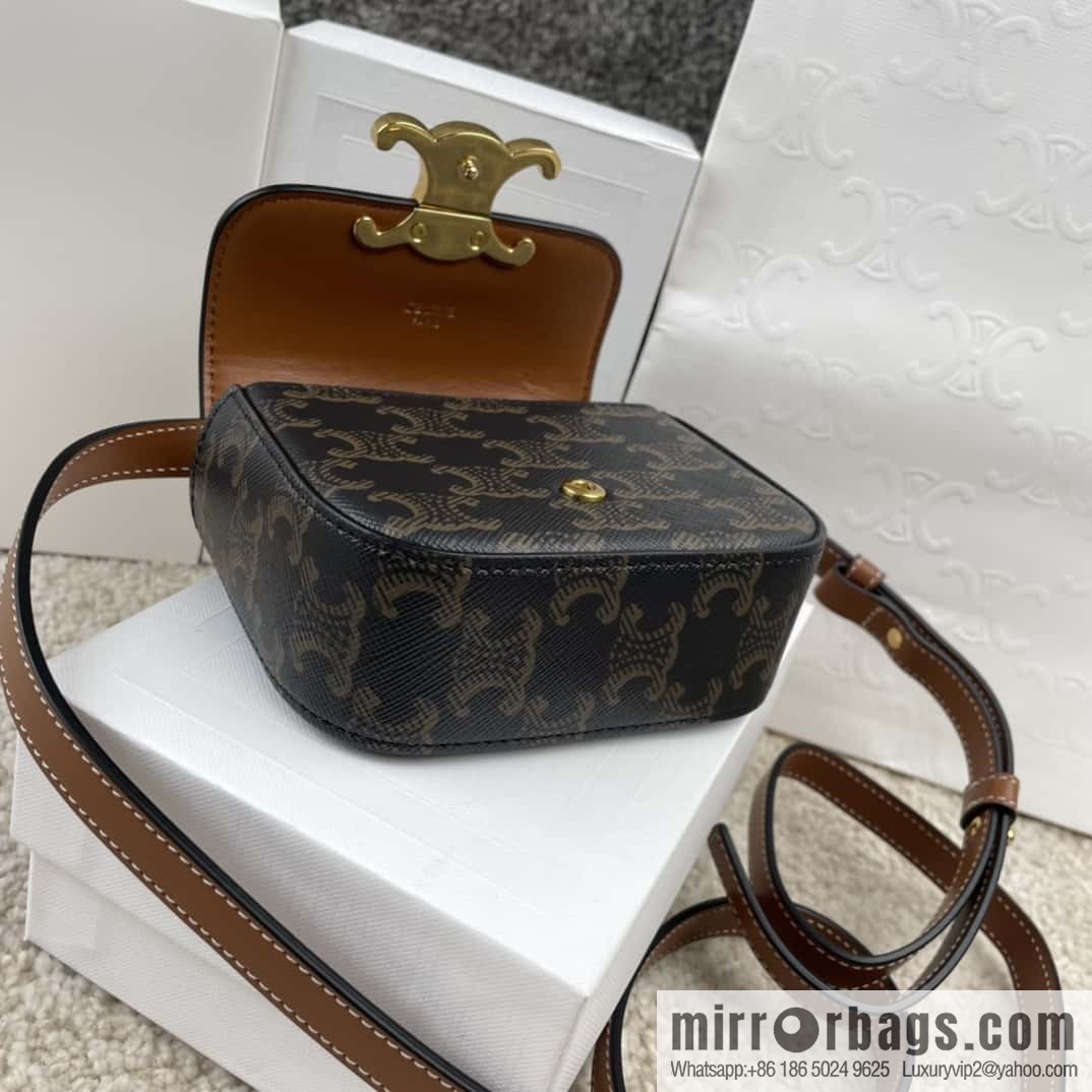 CELINE Mini Arc de Triomphe Iconic Printed Handbag 101513