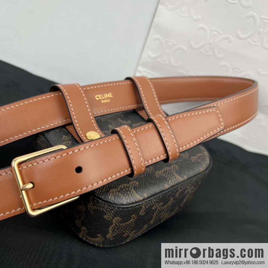 CELINE mini Arc de Triomphe fanny pack presbyopia, number 452