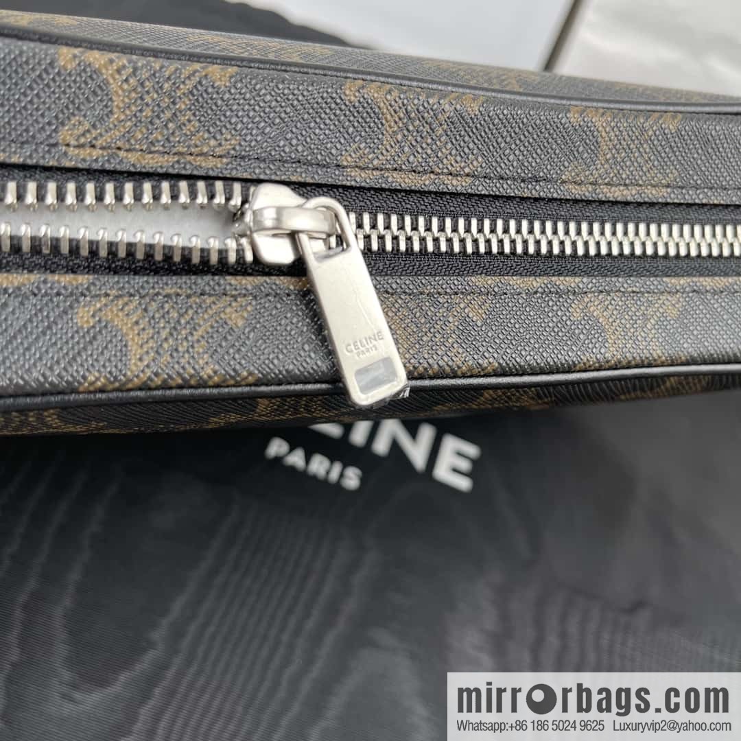 CELINE logo printed medium messenger bag 197202