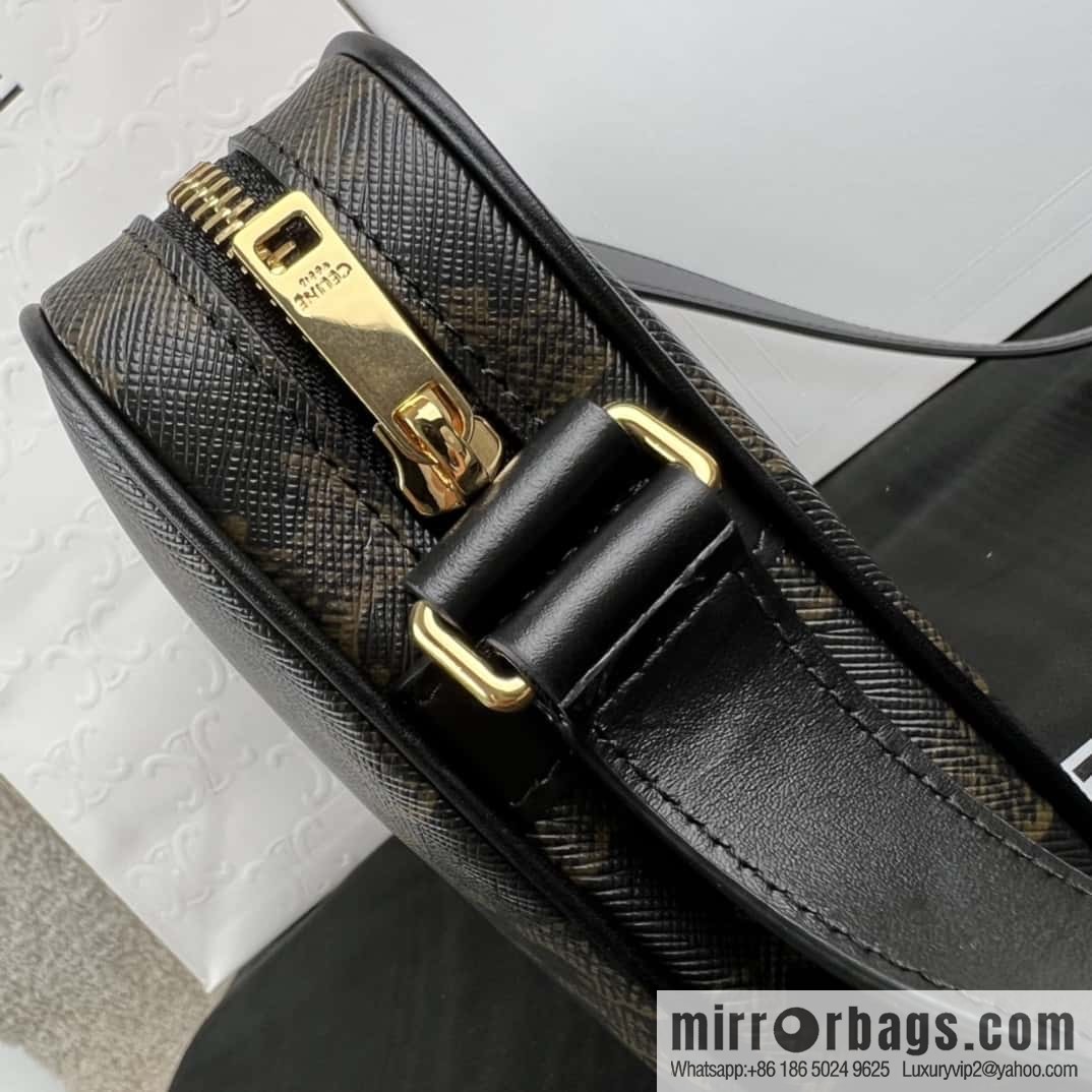 CELINE logo printed medium messenger bag 194502