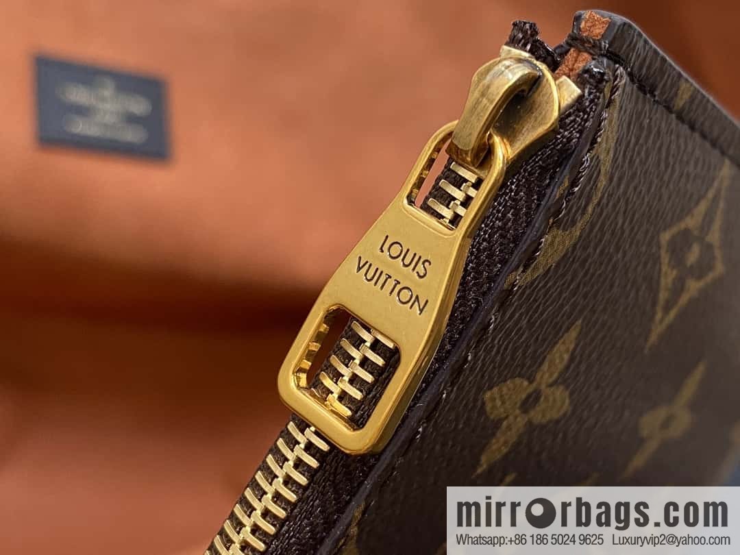 [Boutique‑grade] M25341 black, full leather shopping bag Low key cabas handbag 25342 M25343 2024 latest autumn and winter new models, Low Key Cabas medium handbag