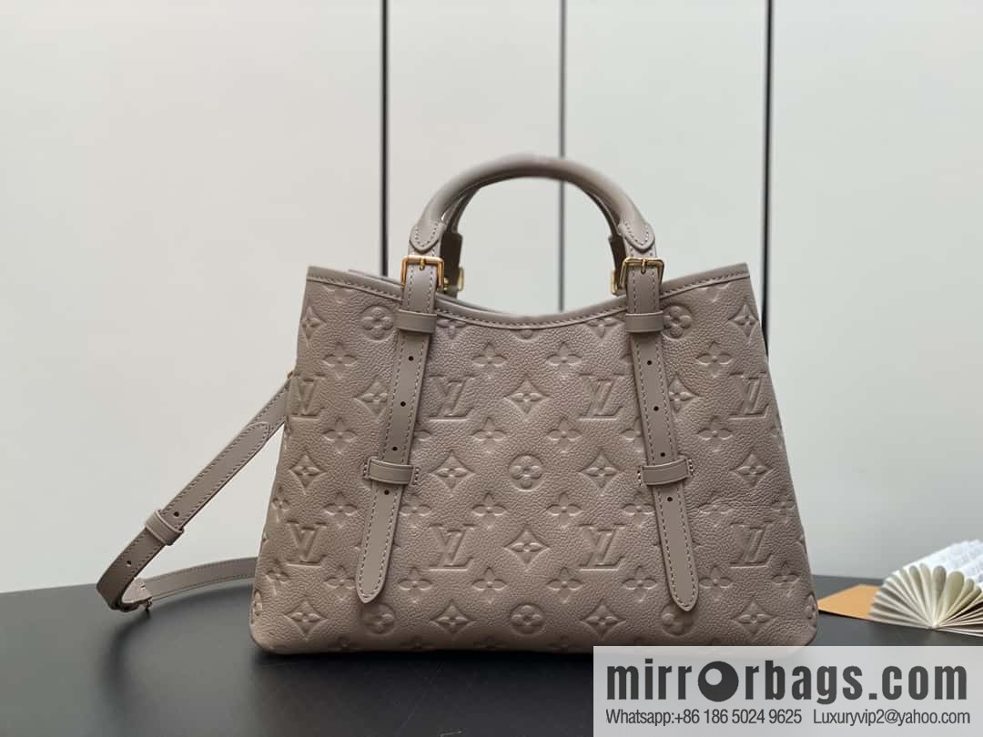 [Boutique‑grade] M11463 black, full leather tote bag series BABYLONE TOTE small handbag m11393 gray-brown m11394