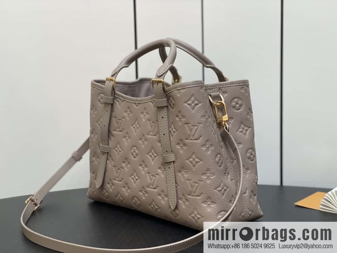 [Boutique‑grade] M11463 black, full leather tote bag series BABYLONE TOTE small handbag m11393 gray-brown m11394
