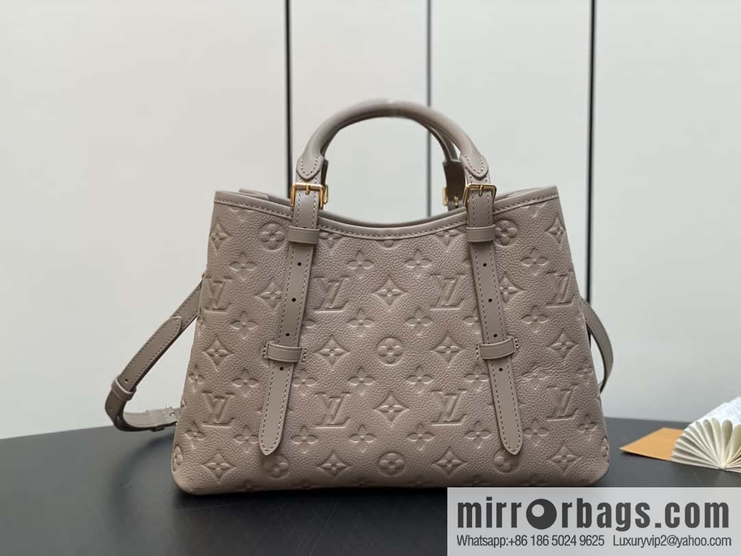 [Boutique‑grade] M11463 black, full leather tote bag series BABYLONE TOTE small handbag m11393 gray-brown m11394
