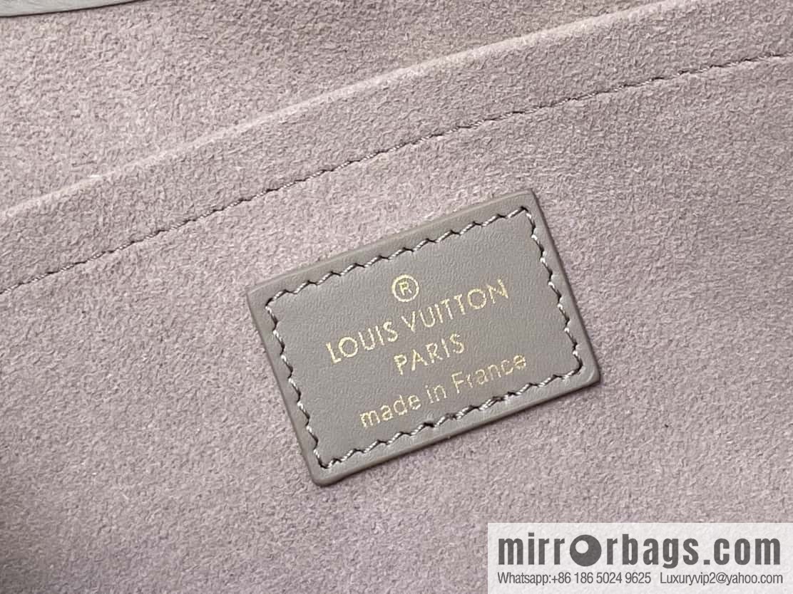 [Boutique‑grade] M11463 black, full leather tote bag series BABYLONE TOTE small handbag m11393 gray-brown m11394