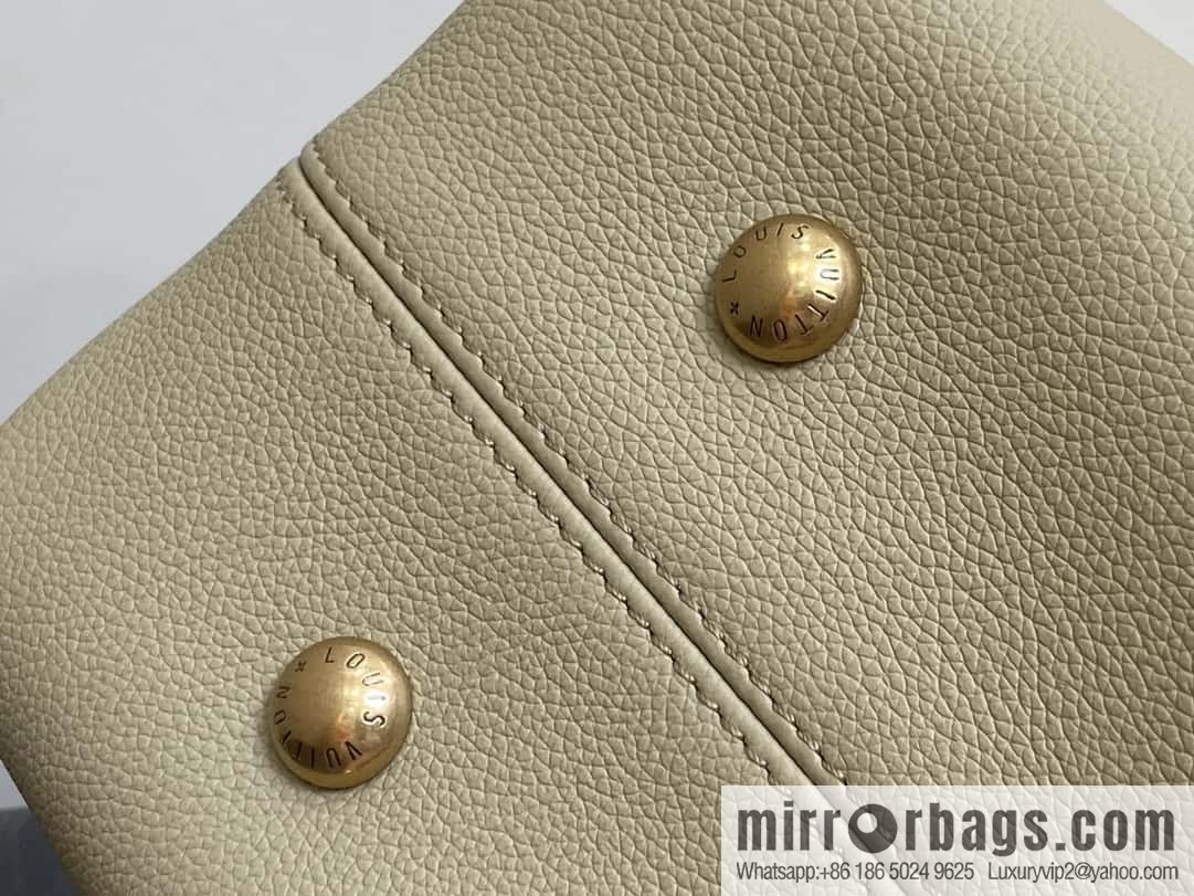 [Boutique‑grade] M25341 green, full leather shopping bag Low key cabas handbag M25341 black M25342 brown M25343 stone green 2024 latest autumn and winter new Low Key Cabas medium handbag