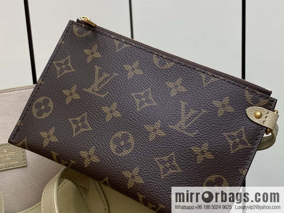 [Boutique‑grade] M25341 green, full leather shopping bag Low key cabas handbag M25341 black M25342 brown M25343 stone green 2024 latest autumn and winter new Low Key Cabas medium handbag