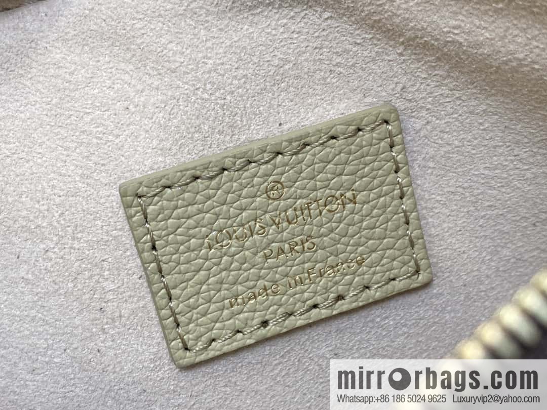 [Boutique‑grade] M25341 green, full leather shopping bag Low key cabas handbag M25341 black M25342 brown M25343 stone green 2024 latest autumn and winter new Low Key Cabas medium handbag