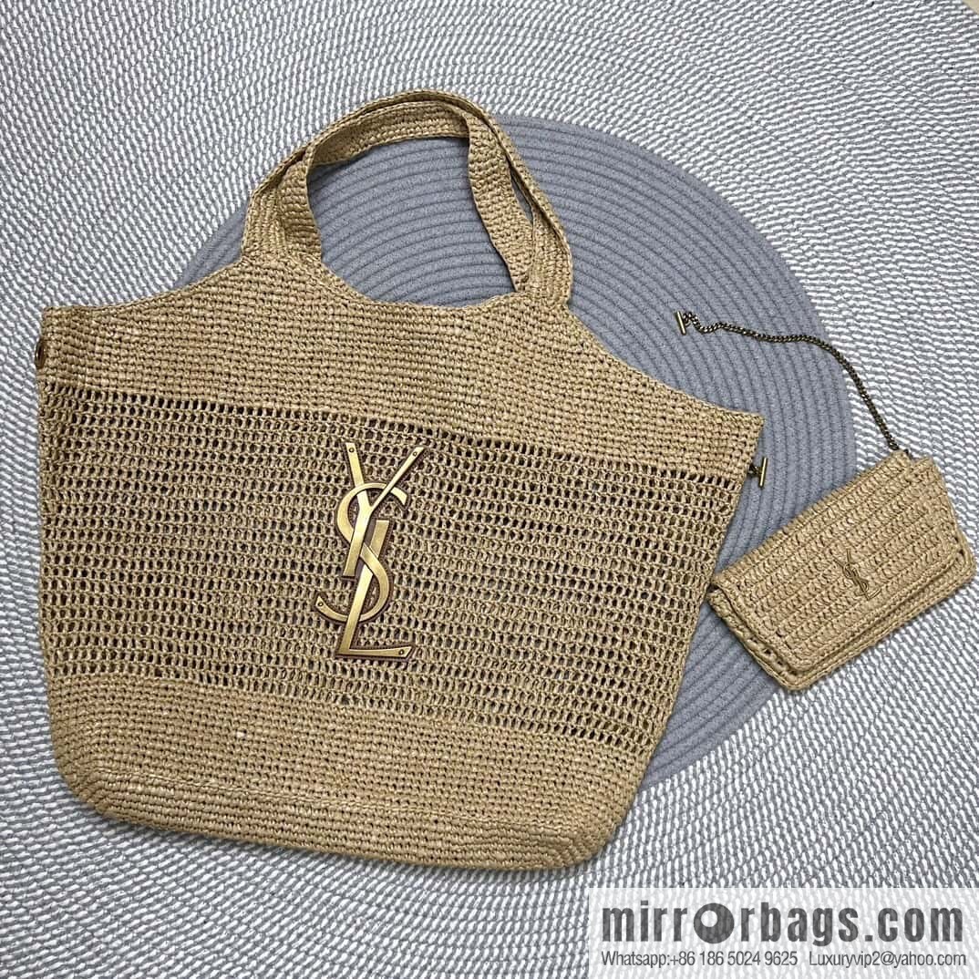YSL 🆕 _ woven shopping bag 772191 woven