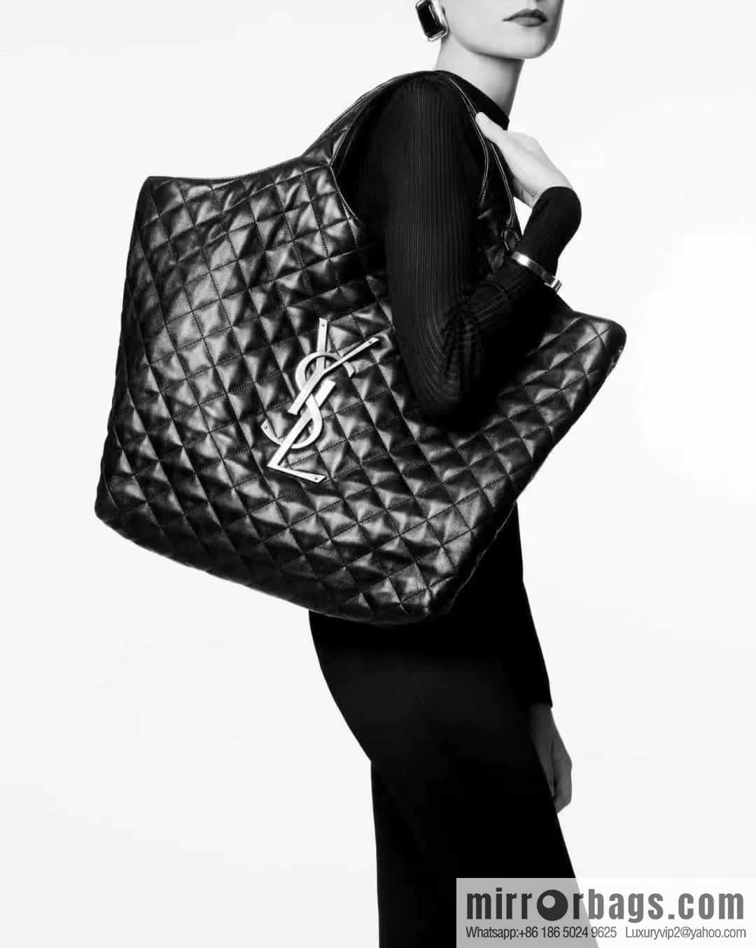 YSL 𝗜𝗖𝗔𝗥𝗘 𝟮𝟮 spring and summer new tote bag 698651
