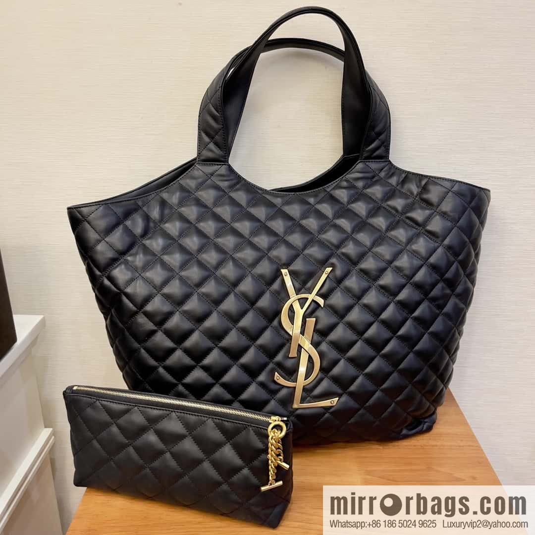 YSL 𝗜𝗖𝗔𝗥𝗘 𝟮𝟮 spring and summer new tote bag 698651