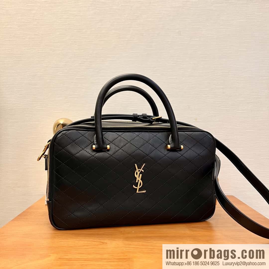 YSL 🆕 LIYA quilted sheepskin luggage 766785