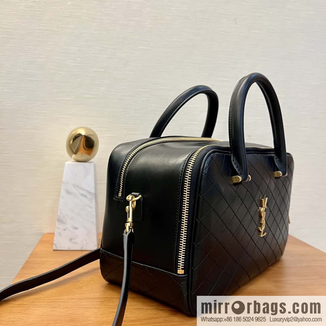YSL 🆕 LIYA quilted sheepskin luggage 766785