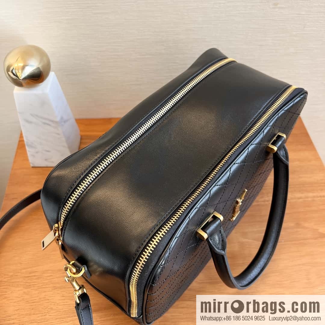YSL 🆕 LIYA quilted sheepskin luggage 766785