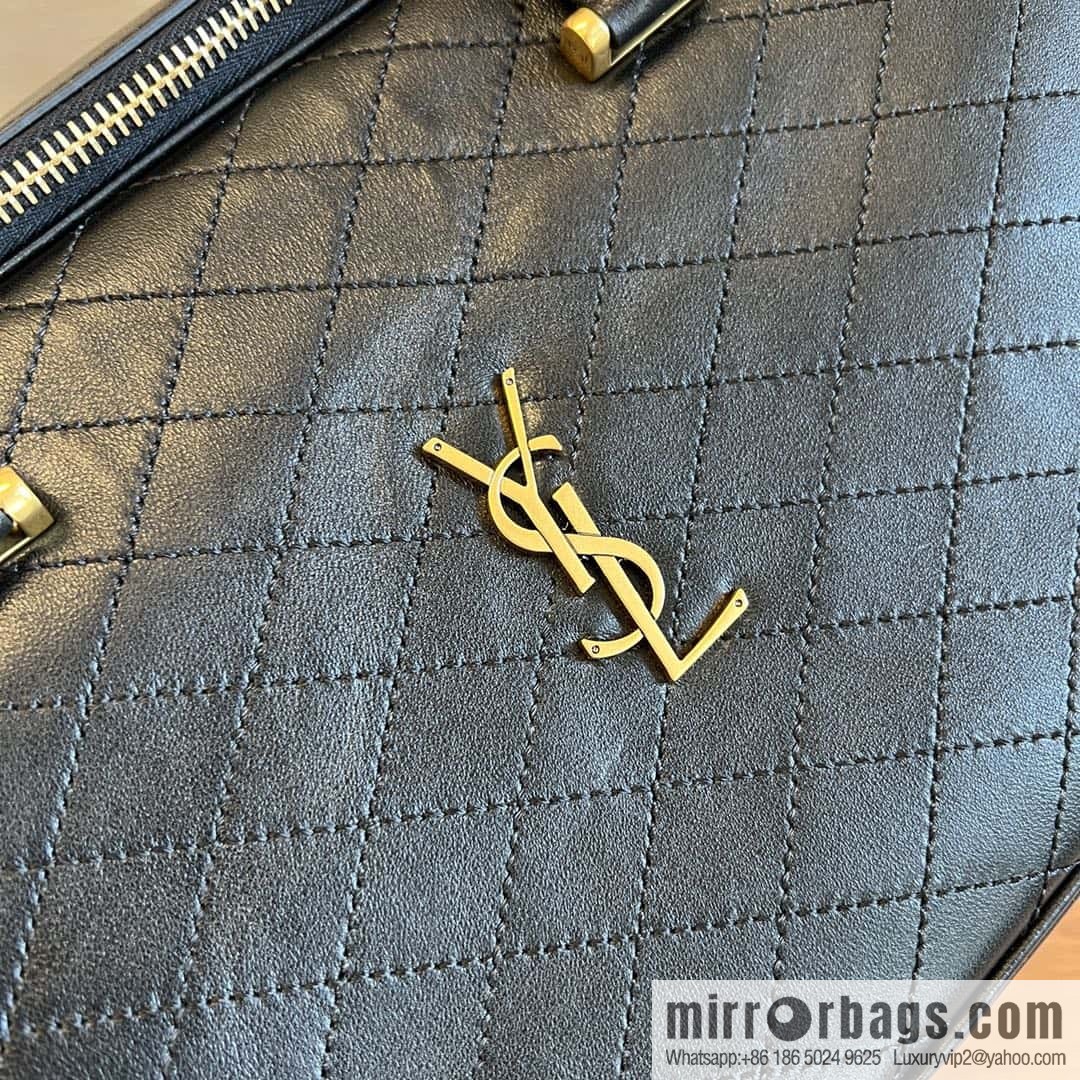 YSL 🆕 LIYA quilted sheepskin luggage 766785