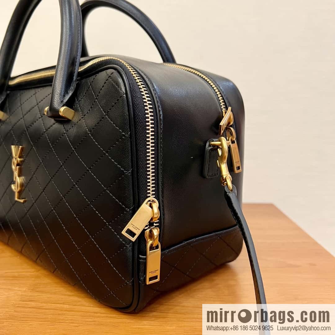 YSL 🆕 LIYA quilted sheepskin luggage 766785