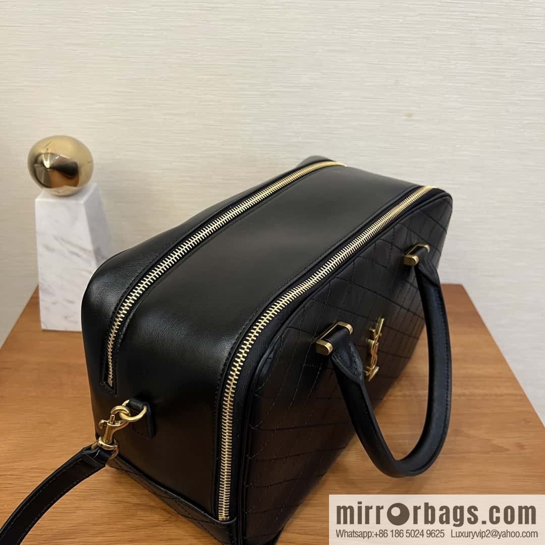 YSL 🆕 LIYA quilted sheepskin luggage 766785
