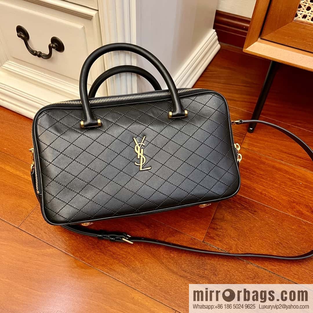 YSL 🆕 LIYA quilted sheepskin luggage 766785
