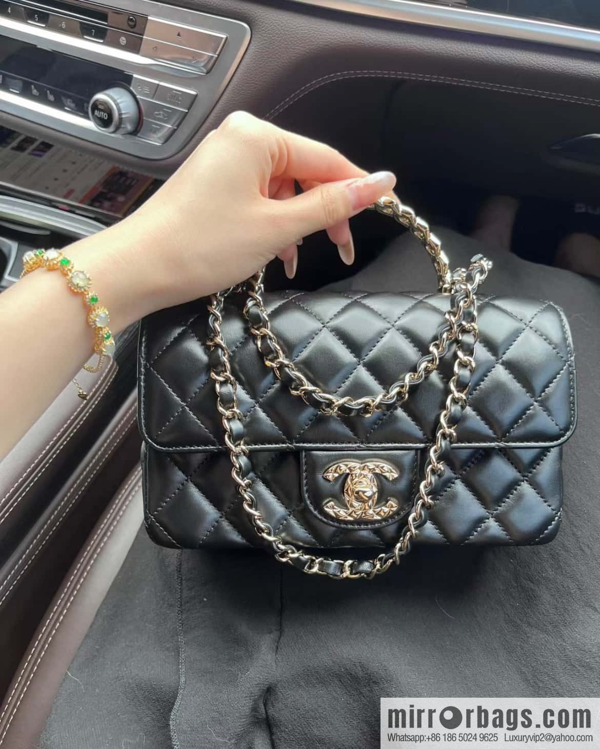 CHANEL CF Mini Wheat Handle ๐พ AS4924