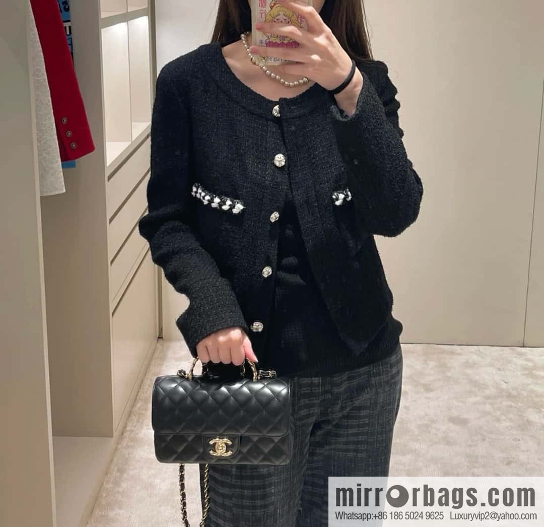 CHANEL CF Mini Wheat Handle ๐พ AS4924