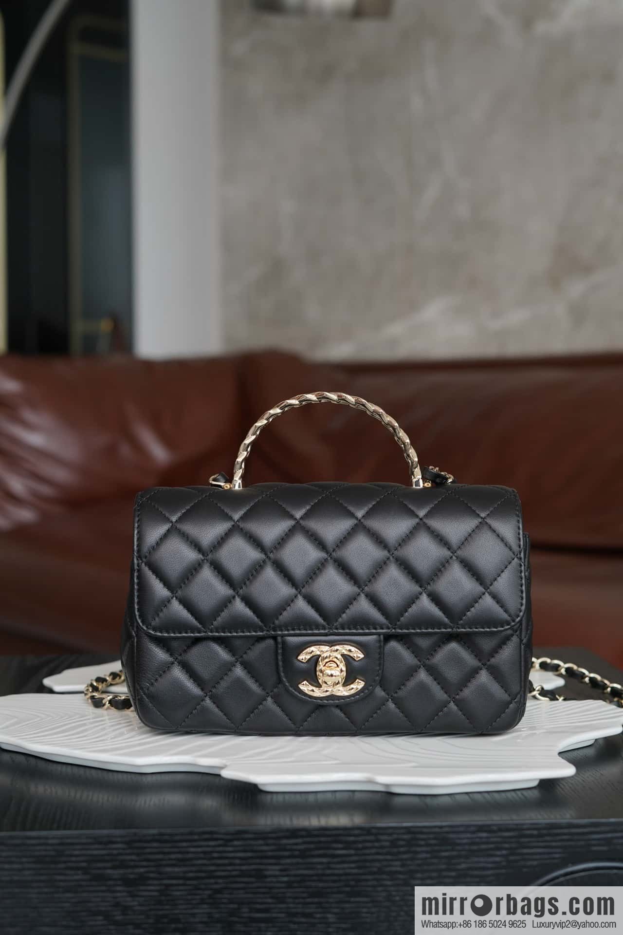 CHANEL CF Mini Wheat Handle ๐พ AS4924