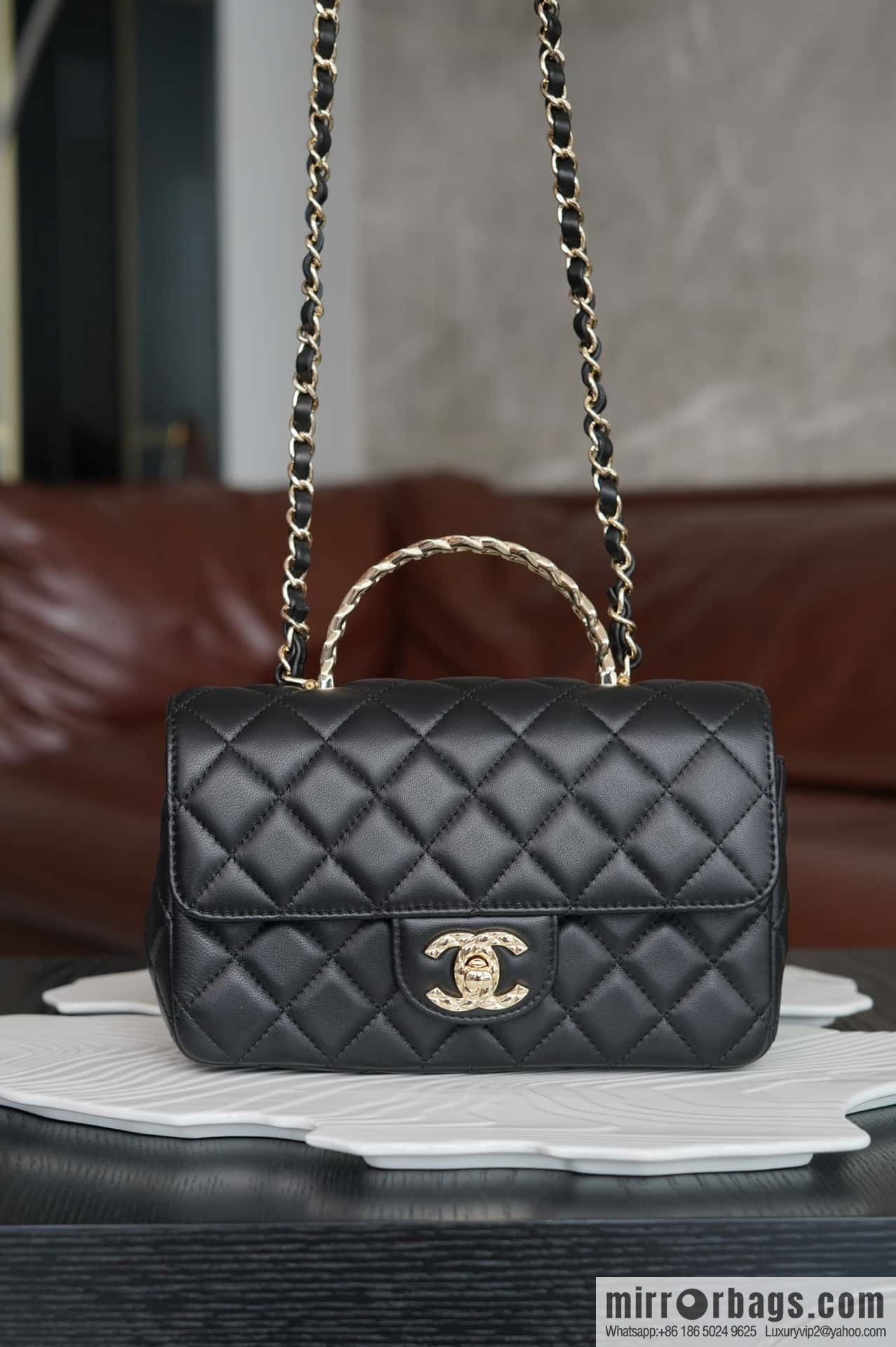 CHANEL CF Mini Wheat Handle ๐พ AS4924