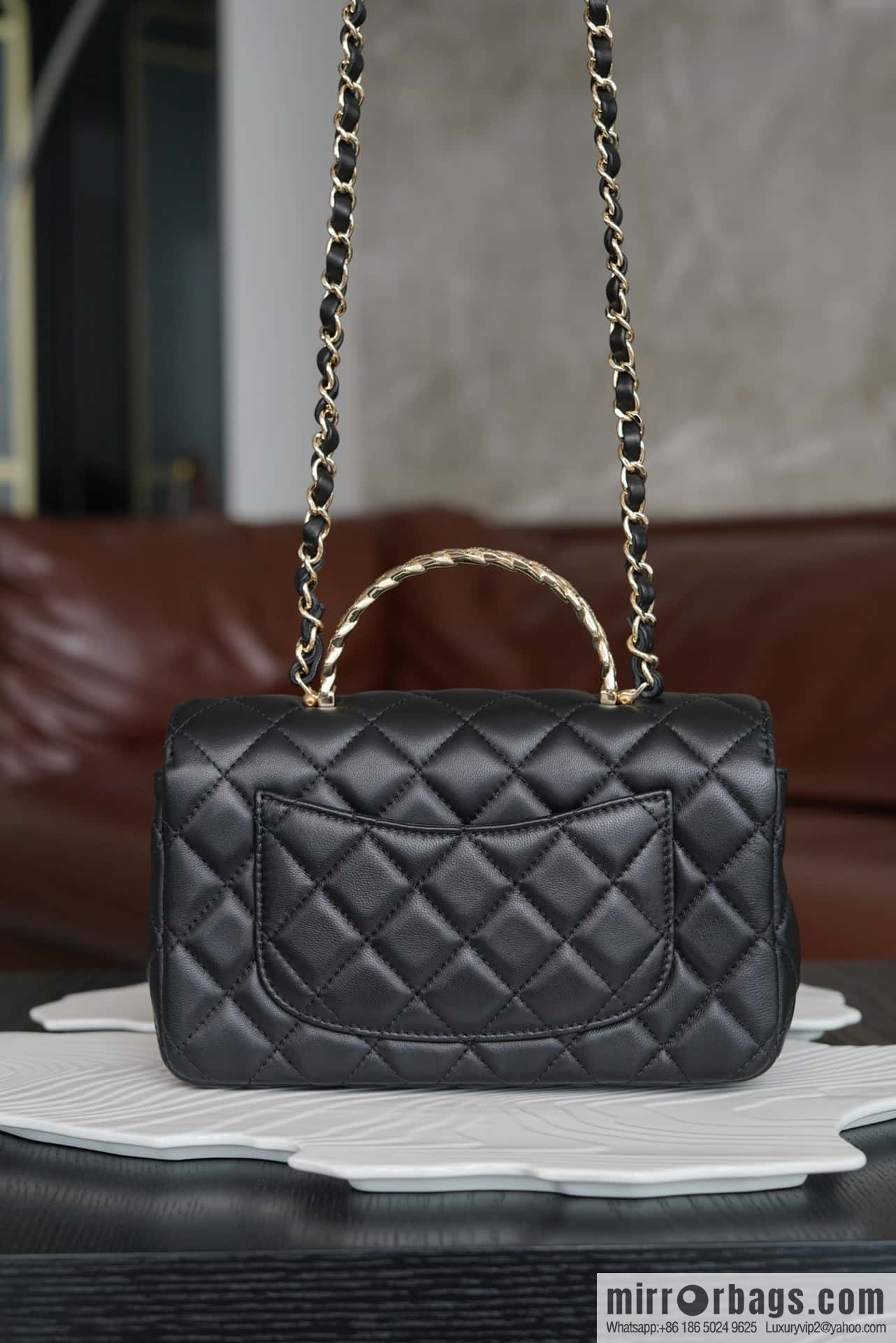 CHANEL CF Mini Wheat Handle ๐พ AS4924