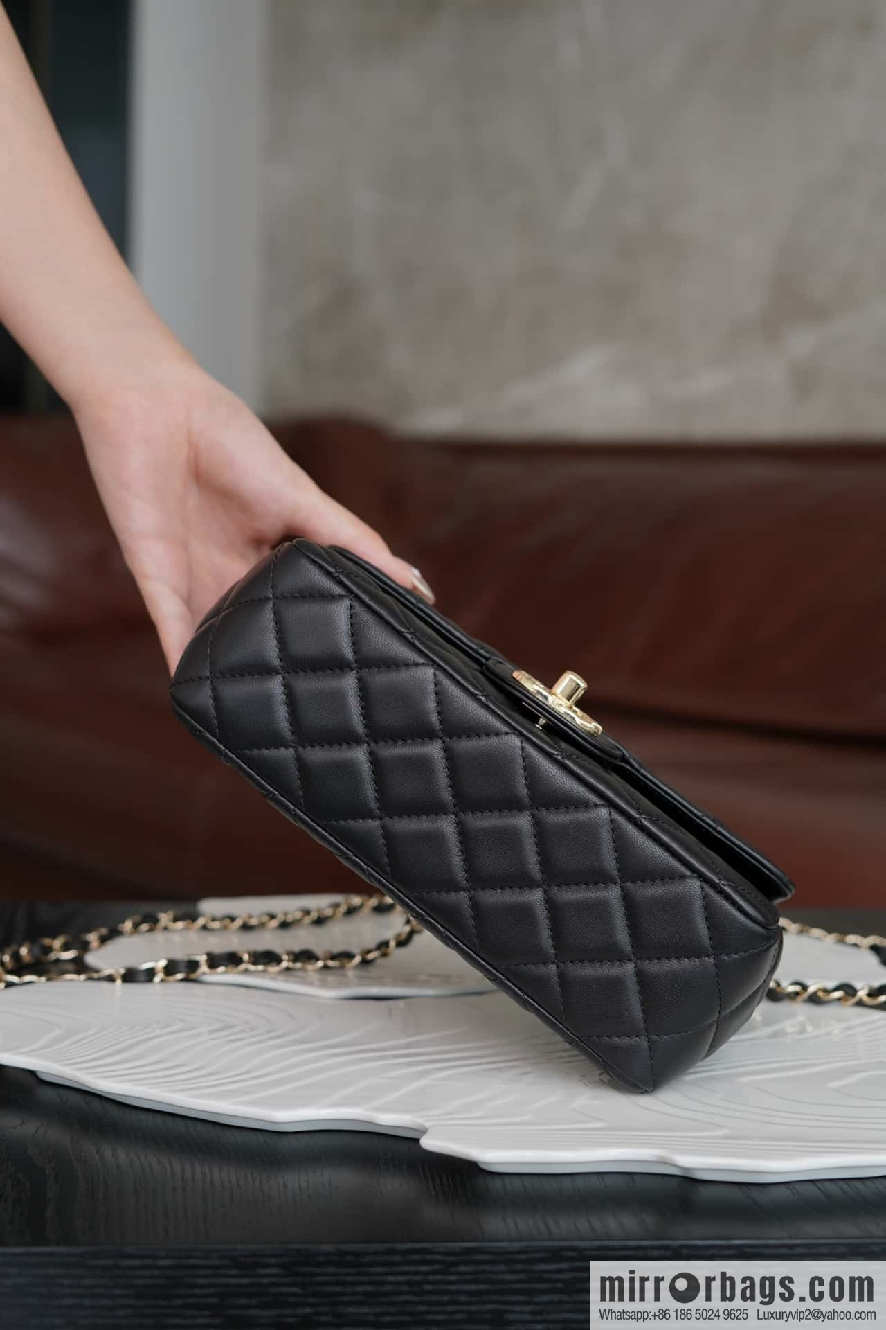 CHANEL CF Mini Wheat Handle ๐พ AS4924