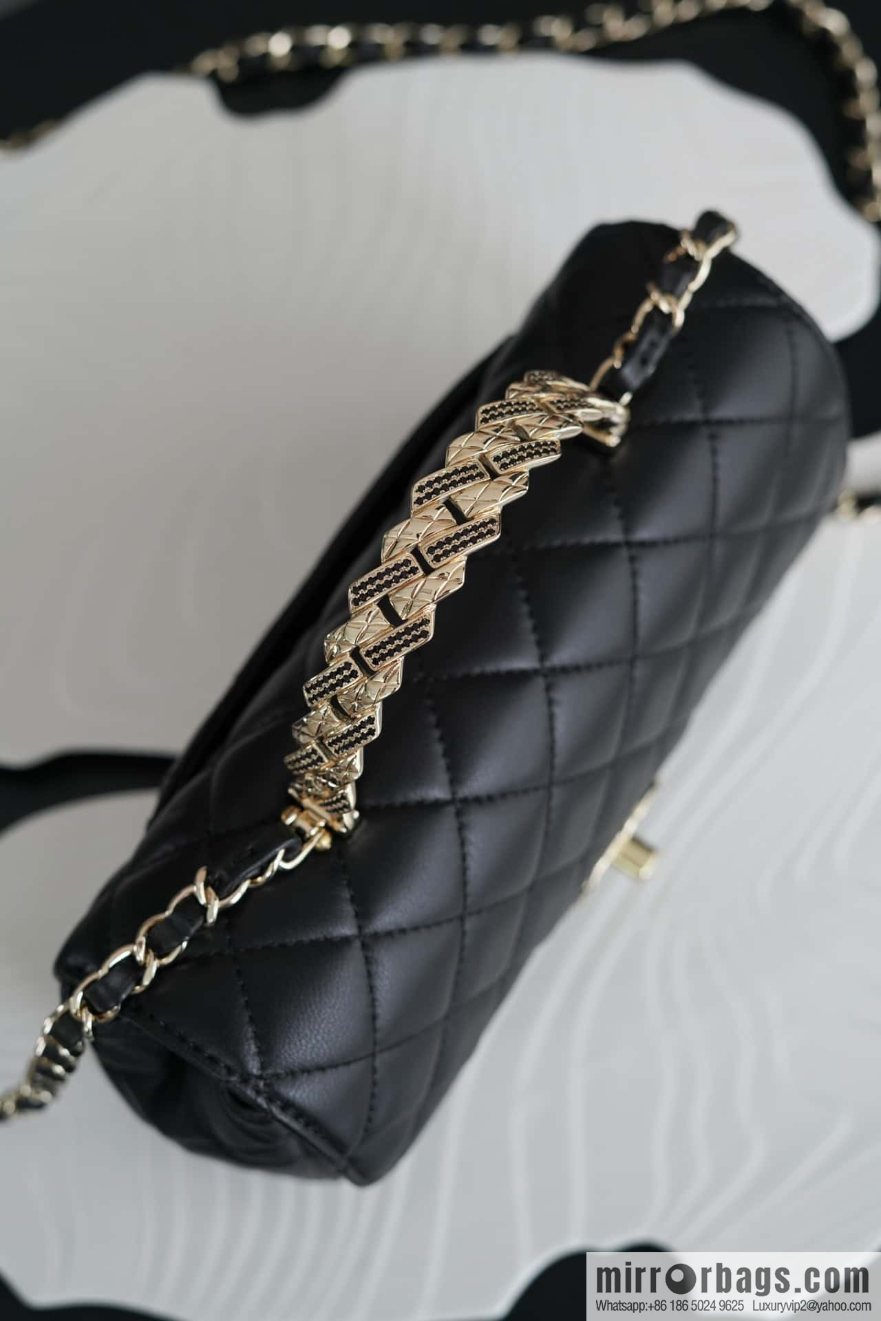 CHANEL CF Mini Wheat Handle ๐พ AS4924