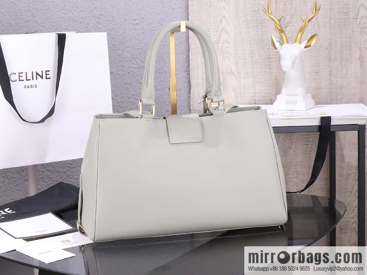 [Premium quality, all-steel hardware] TEEN TRIOMPHE calfskin handbag number: 188423BF4.07PO